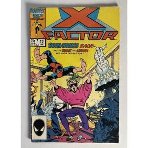MARVEL COMICS X FACTOR #12 COMIC BOOK 1986
